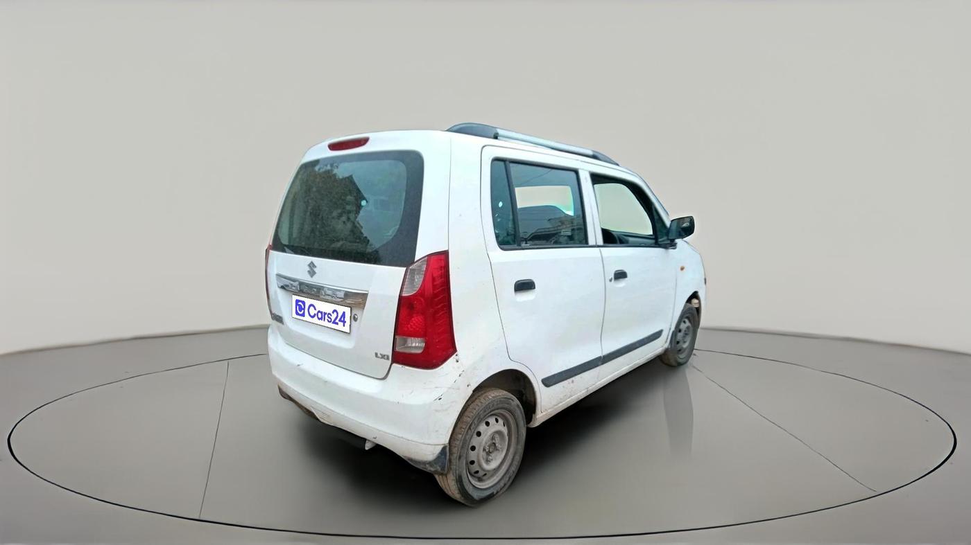2012 Maruti Wagon R 1.0 LXI, CNG, Manual, 1,27,792 km, exterior