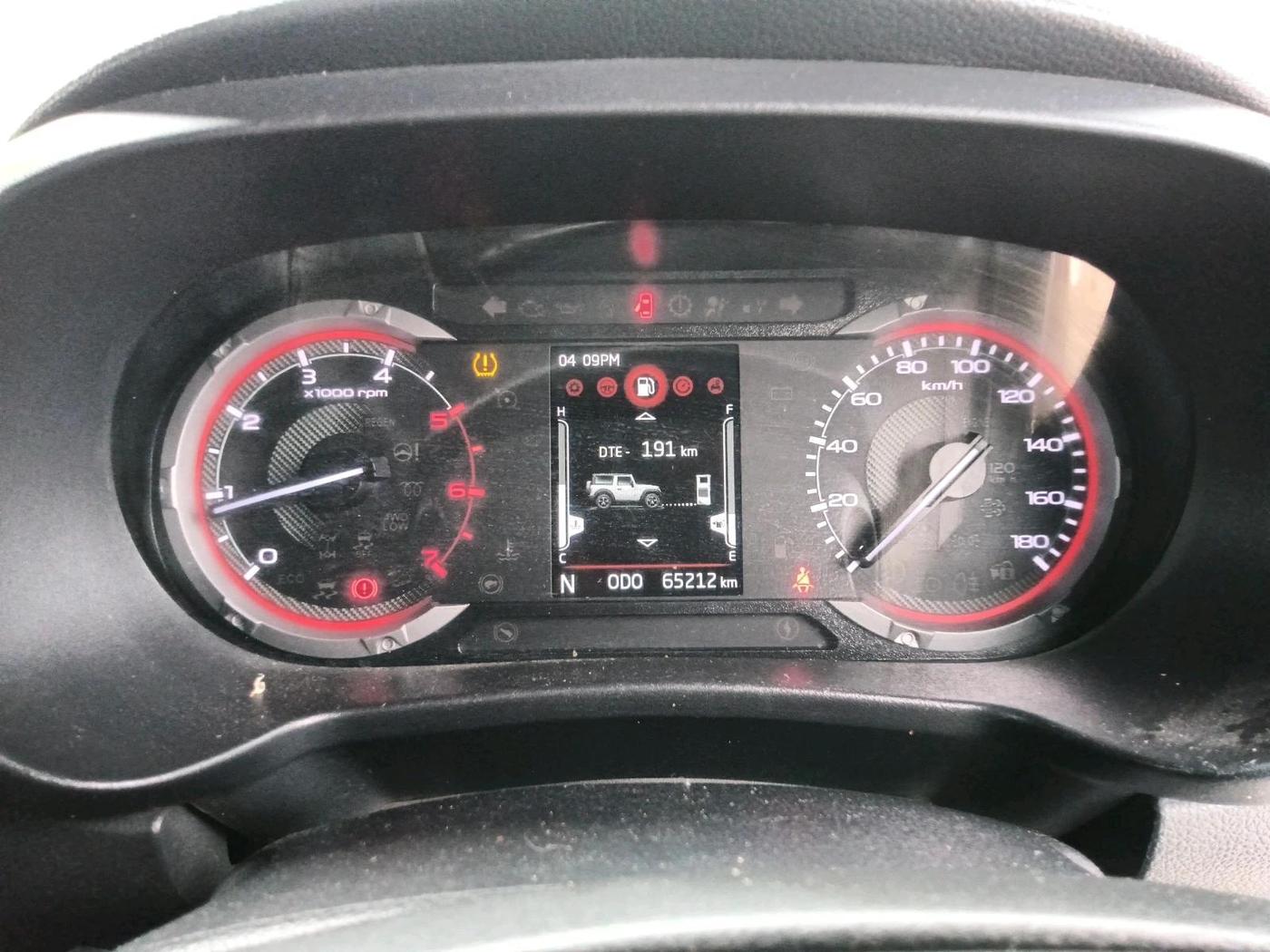 2022 Mahindra Thar LX HARD TOP 4WD MT, Diesel, Manual, 65,212 km, interior