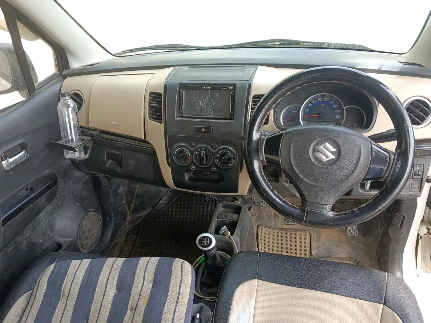 2018 Maruti Wagon R 1.0 VXI, Petrol, Manual, 1,70,202 km, interior