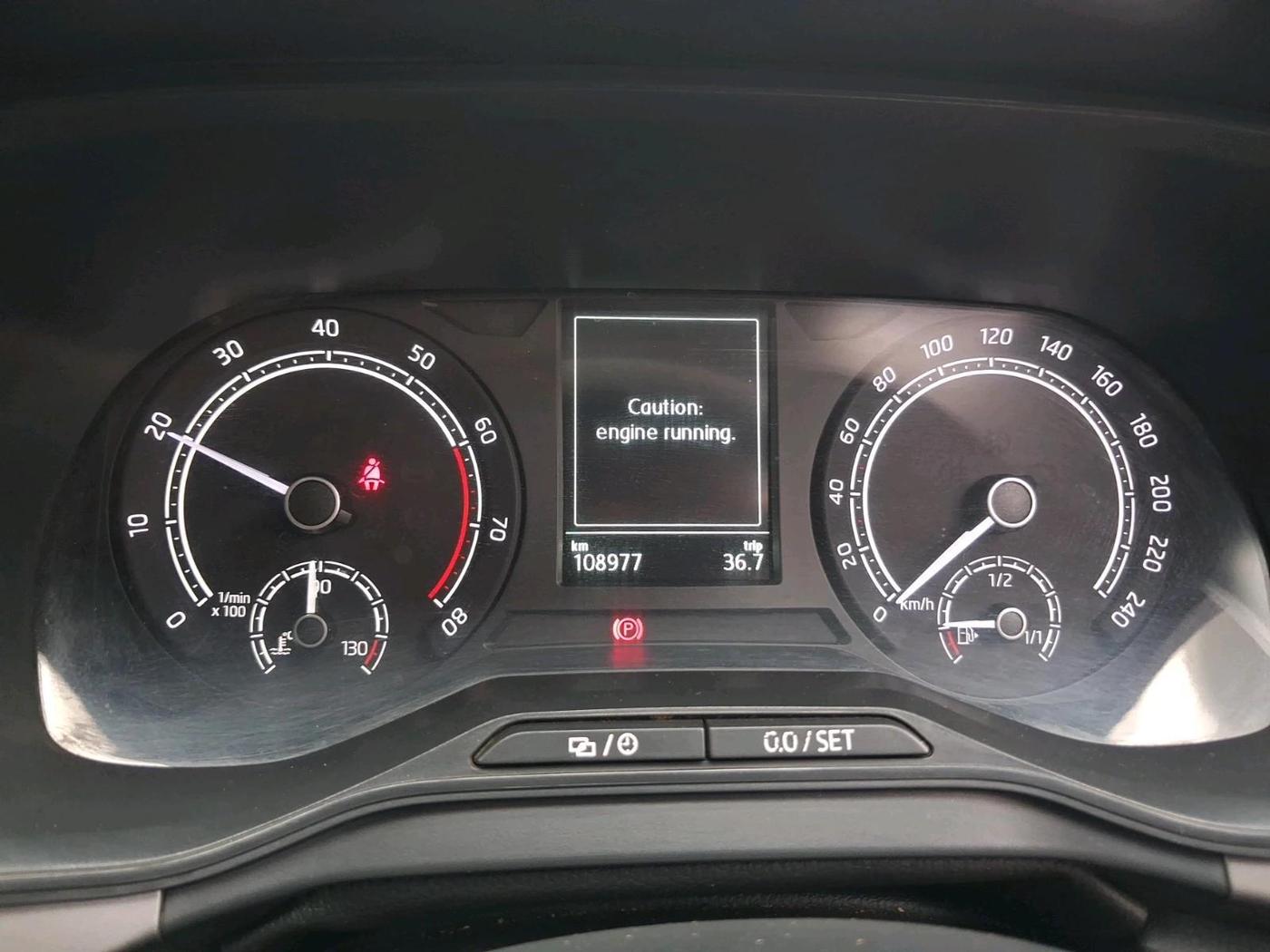 2022 Skoda KUSHAQ AMBITION 1.0L TSI MT, CNG, Manual, 1,08,977 km, interior