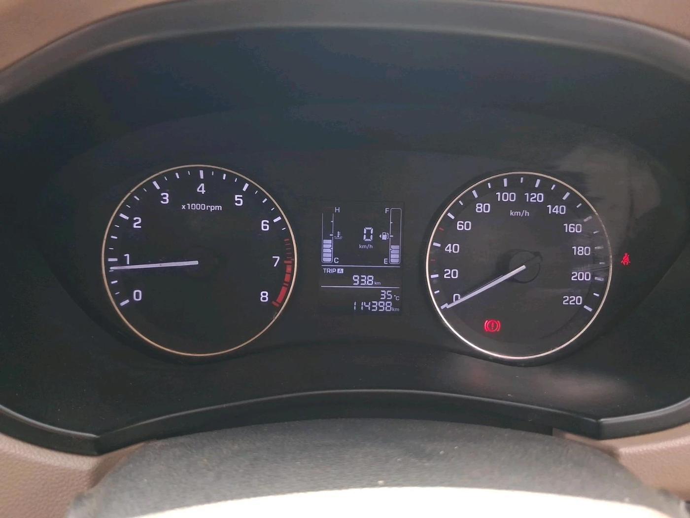 2017 Hyundai Elite i20 SPORTZ 1.2, Petrol, Manual, 1,14,398 km, interior