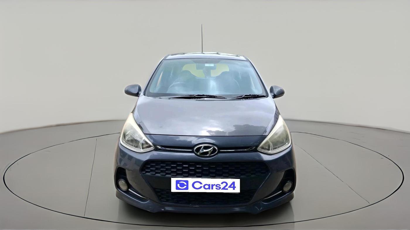 2017 Hyundai Grand i10 MAGNA 1.2 KAPPA VTVT, Petrol, Manual, 1,02,646 km, exterior