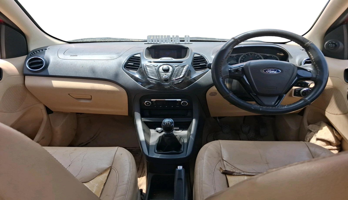 2016 Ford Figo Aspire TITANIUM 1.2 PETROL, Petrol, Manual, 1,07,491 km, interior