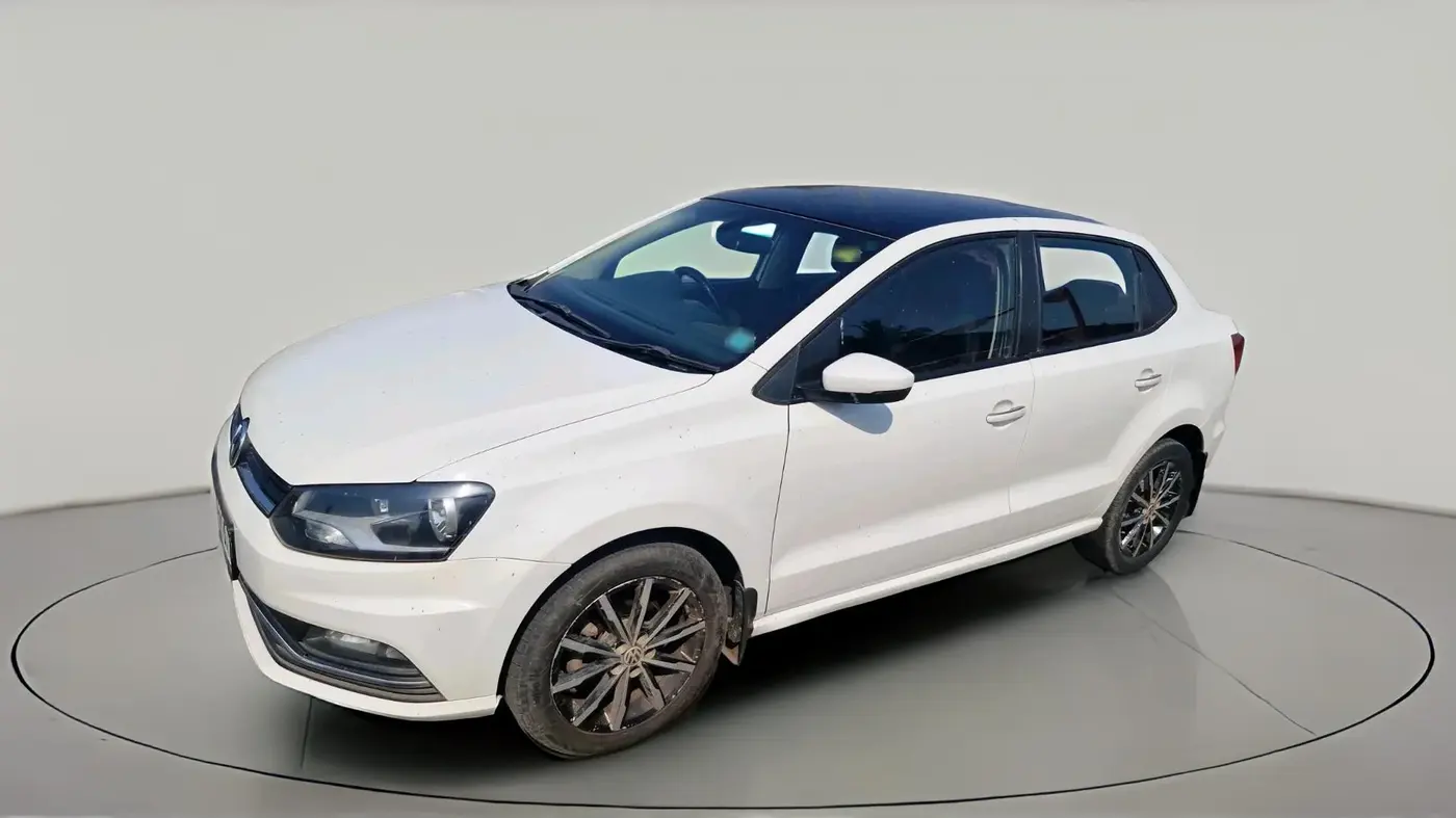 2018 Volkswagen Ameo HIGHLINE PLUS 1.5L AT 16 ALLOY, Diesel, Automatic, 1,09,500 km, exterior