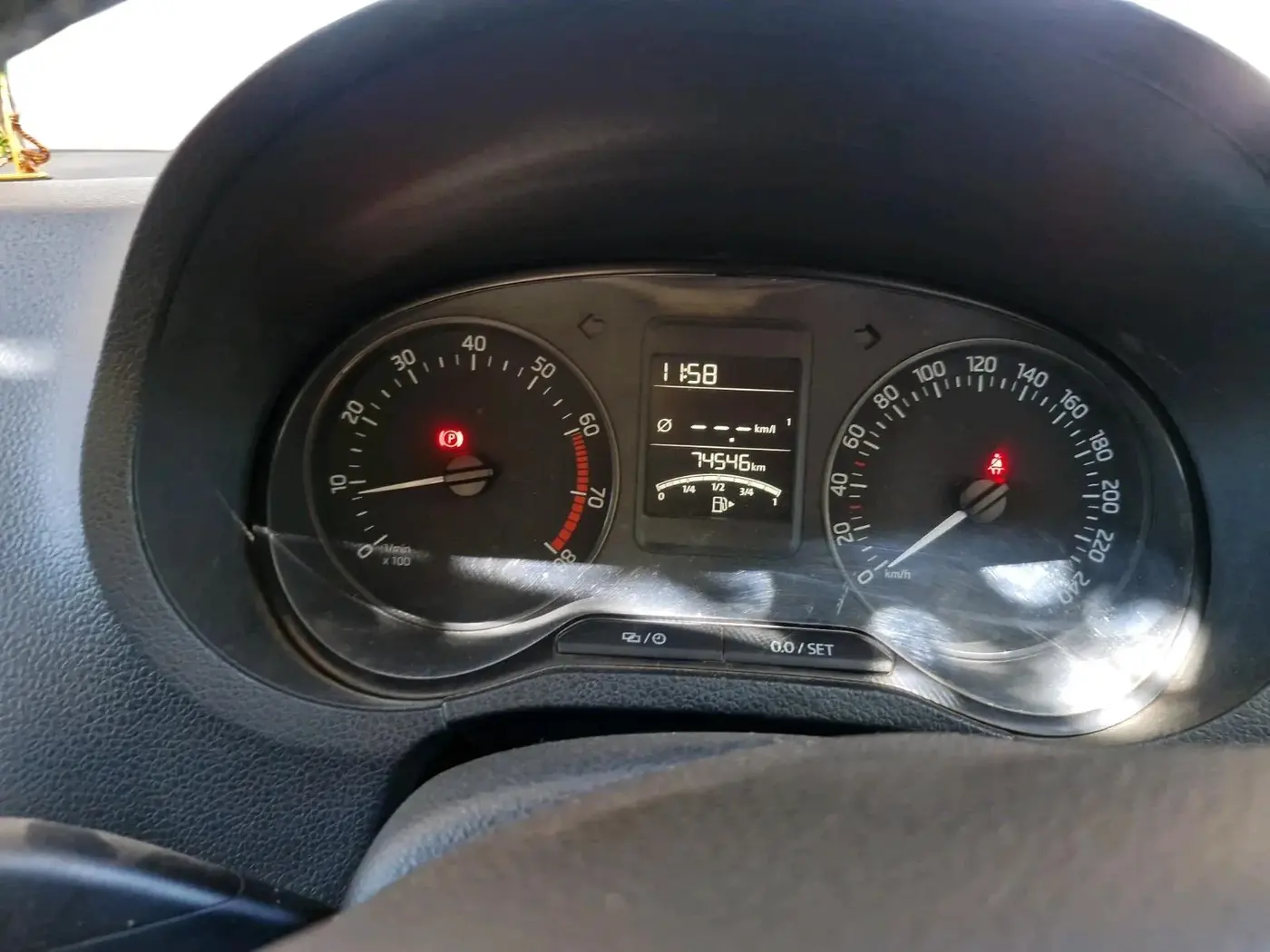 2019 Skoda Rapid STYLE 1.6 MPI, Petrol, Manual, 74,546 km, interior