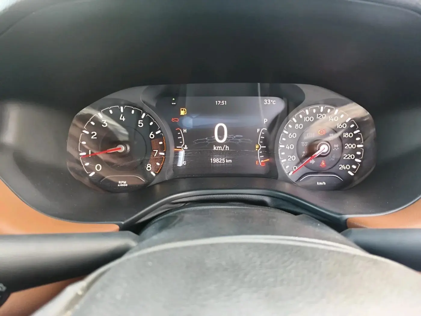 2023 Jeep Compass LIMITED (O) 1.4 PETROL DCT, Petrol, Automatic, 19,825 km, interior