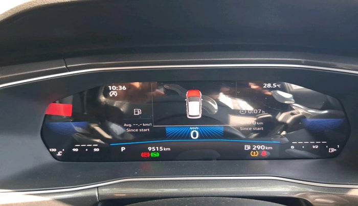 2024 Volkswagen TAIGUN TOPLINE 1.0 TSI AT, Petrol, Automatic, 9,515 km, interior