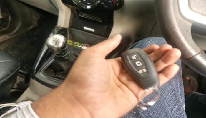 2016 Ford Ecosport TITANIUM 1.5L DIESEL, Diesel, Manual, 1,17,545 km, interior