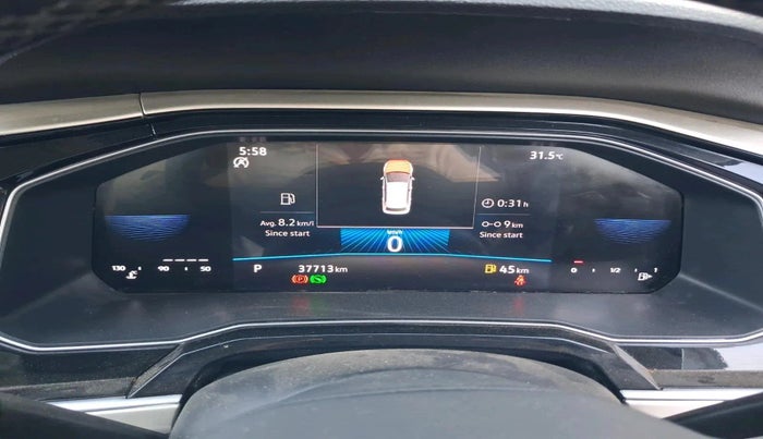 2023 Volkswagen VIRTUS TOPLINE TSI 1.0 AT, Petrol, Automatic, 37,713 km, interior