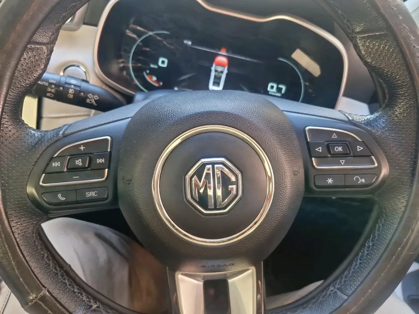 2022 MG ASTOR SAVVY 1.5 CVT, Petrol, Automatic, 41,444 km, interior