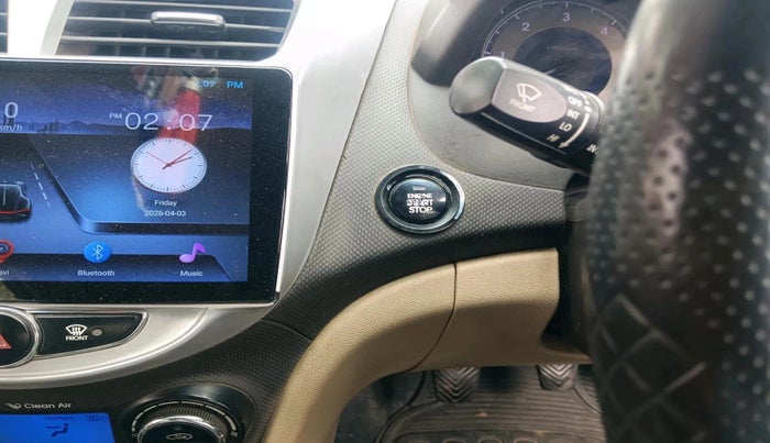 2013 Hyundai Verna FLUIDIC 1.6 CRDI SX, Diesel, Manual, 97,187 km, interior