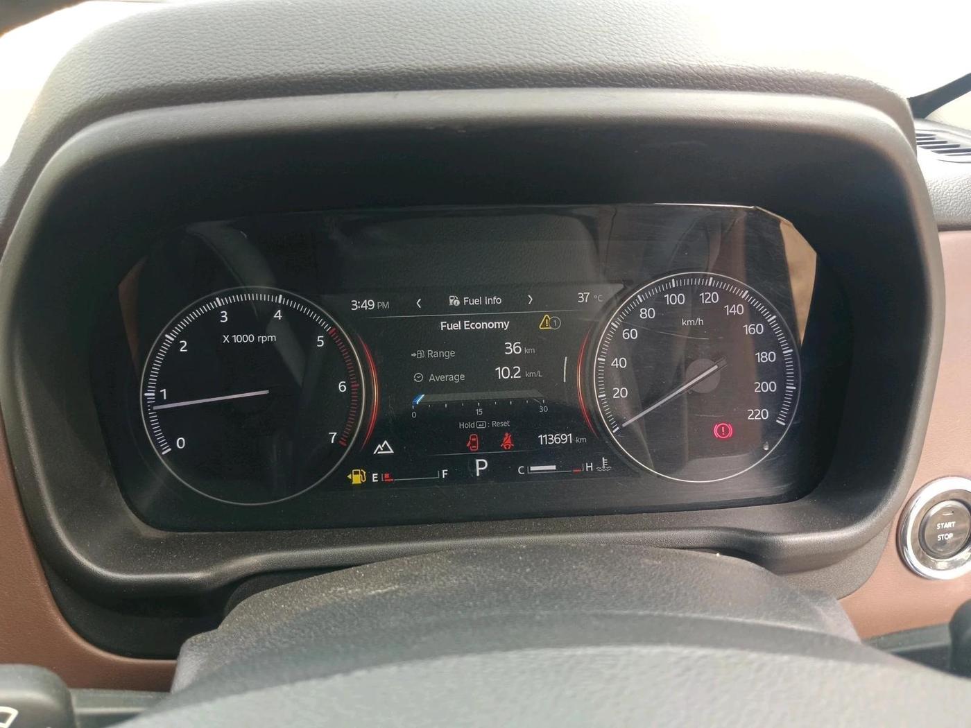 2022 Mahindra SCORPIO-N Z8 L DIESEL AT 4WD 7 STR, Diesel, Automatic, 1,13,691 km, interior