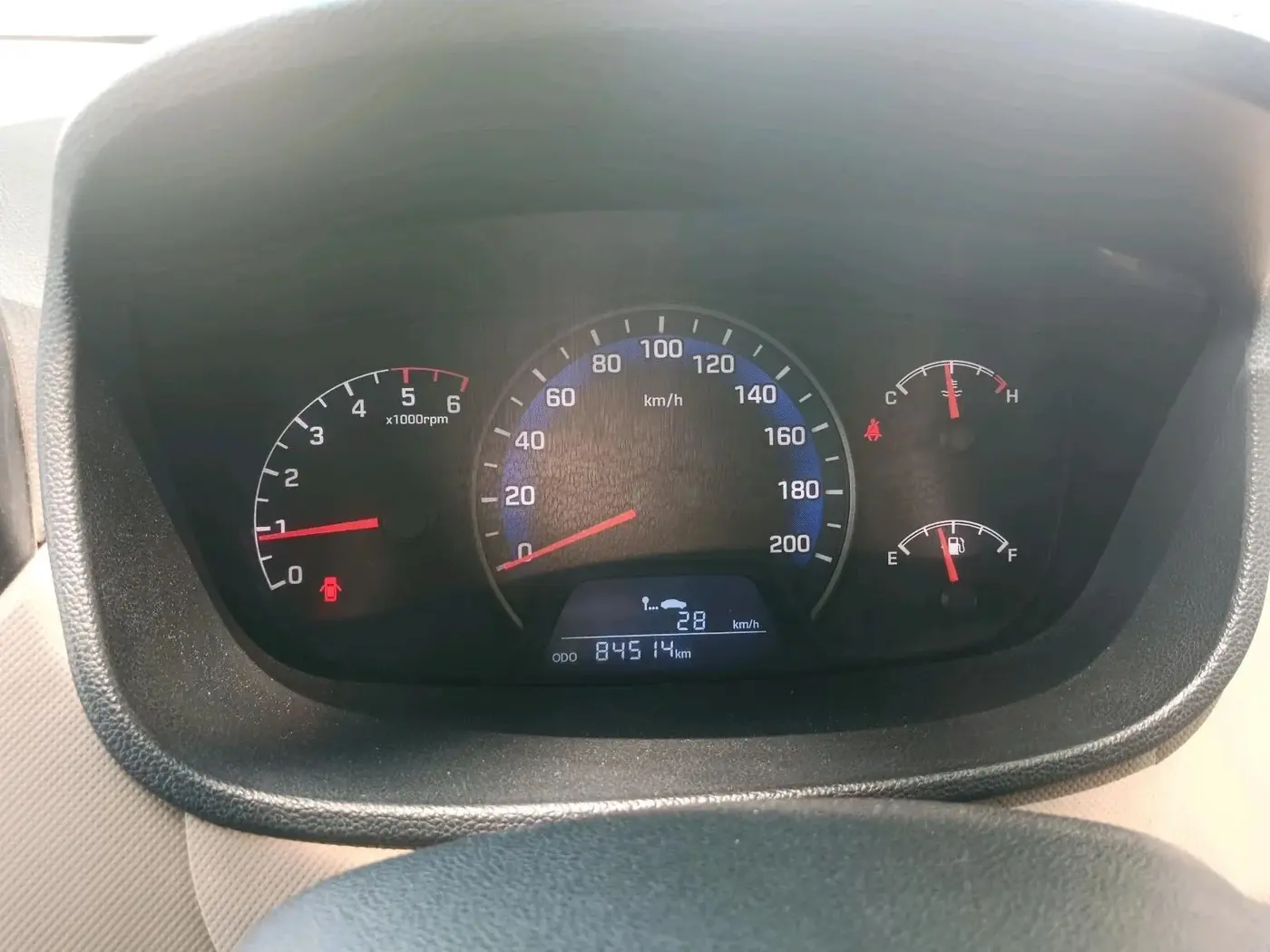 2018 Hyundai Xcent SX 1.2 CRDI, Diesel, Manual, 84,514 km, interior