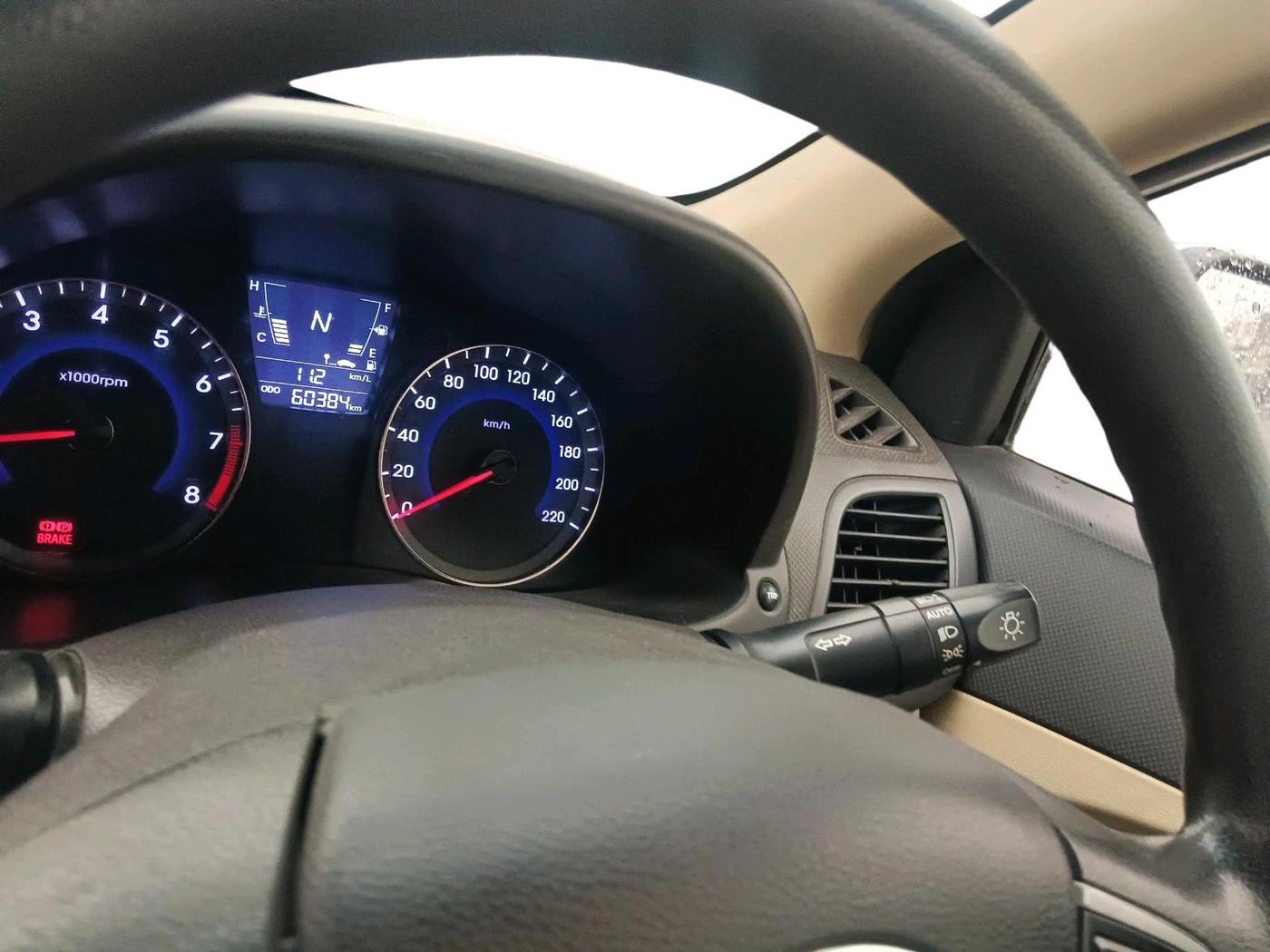 2017 Hyundai Verna 1.6 VTVT S AT, Petrol, Automatic, 60,384 km, interior
