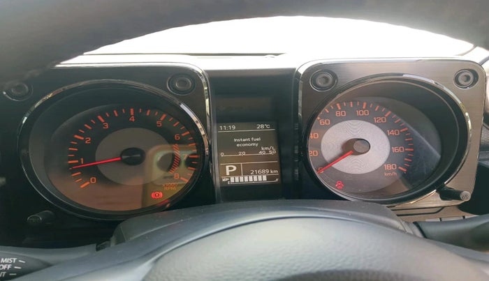 2024 Maruti JIMNY ALPHA ALL GRIP PRO AT, Petrol, Automatic, 21,689 km, interior