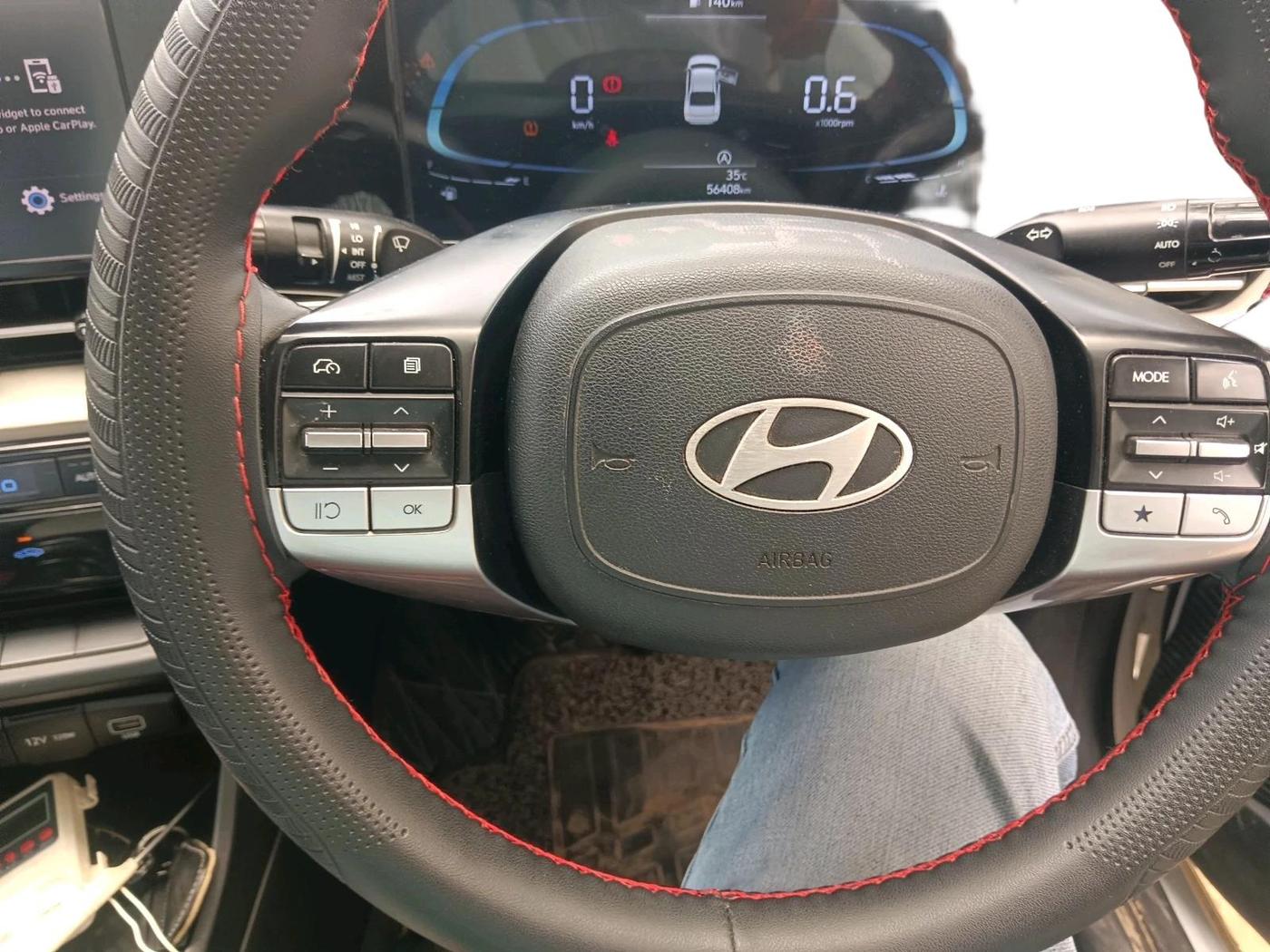 2023 Hyundai Verna SX 1.5 l MPI, Petrol, Manual, 56,408 km, interior