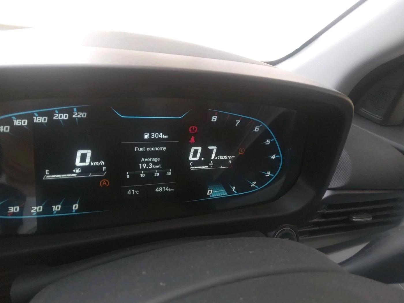 2025 Hyundai NEW I20 SPORTZ 1.2 MT, Petrol, Manual, 6,200 km, interior