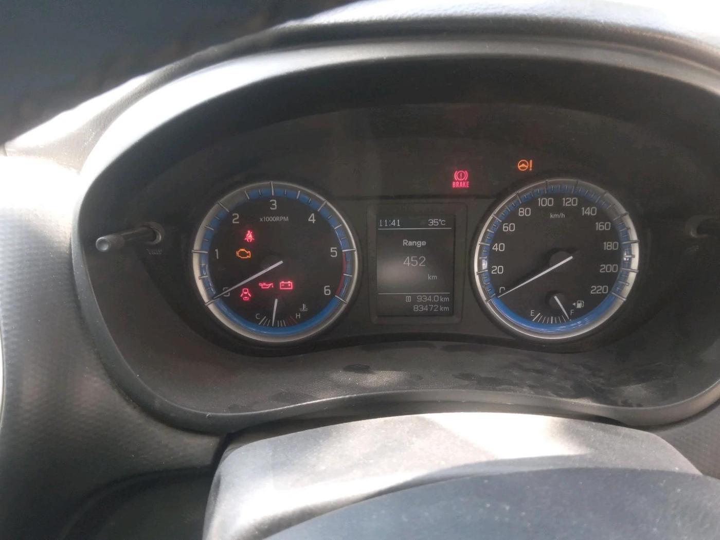 2016 Maruti S Cross ALPHA 1.3, Diesel, Manual, 1,25,737 km, interior