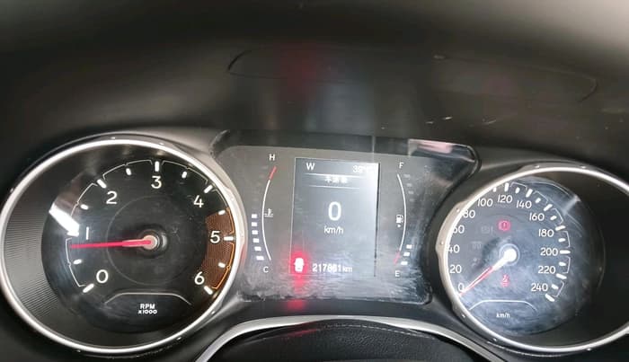 2018 Jeep Compass LIMITED (O) 2.0 DIESEL, Diesel, Manual, 2,17,861 km, interior
