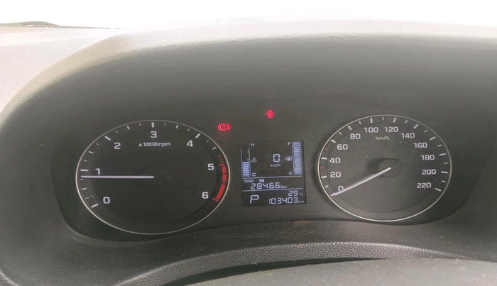 2017 Hyundai Creta SX PLUS AT 1.6 DIESEL, Diesel, Automatic, 1,03,403 km, interior