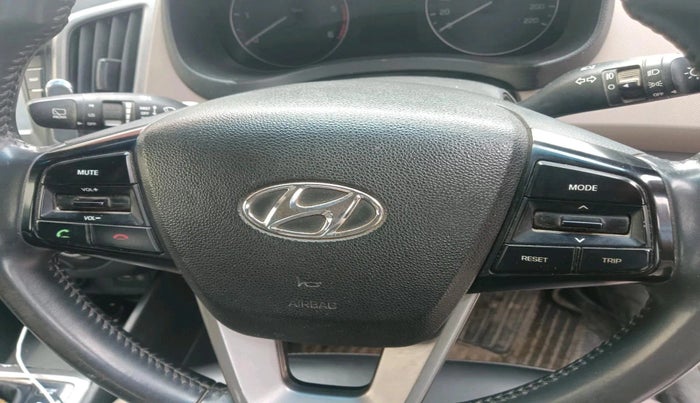 2017 Hyundai Creta SX PLUS AT 1.6 DIESEL, Diesel, Automatic, 1,03,403 km, interior