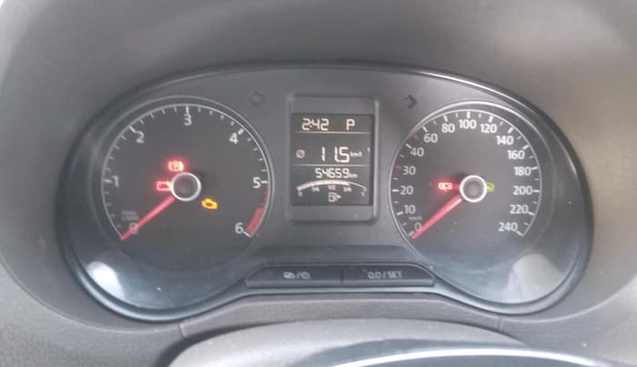 2016 Volkswagen Vento HIGHLINE 1.5 AT, Diesel, Automatic, 54,659 km, interior