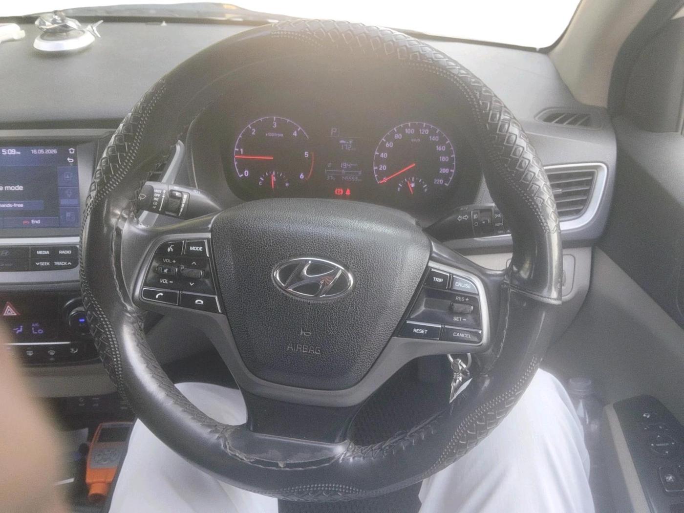 2018 Hyundai Verna 1.6 CRDI SX + AT, Diesel, Automatic, 1,45,553 km, interior