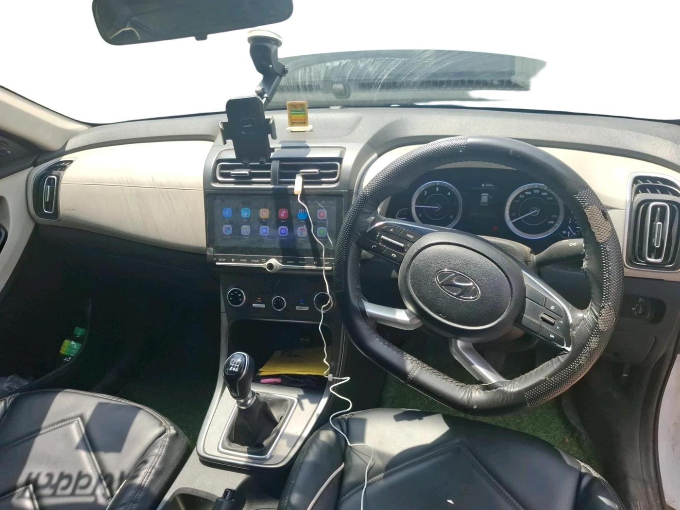 2022 Hyundai Creta E 1.5 DIESEL, Diesel, Manual, 26,759 km, interior