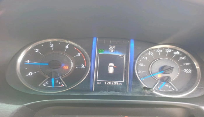 2017 Toyota Fortuner 2.8 4X4 AT, Diesel, Automatic, 1,20,209 km, interior