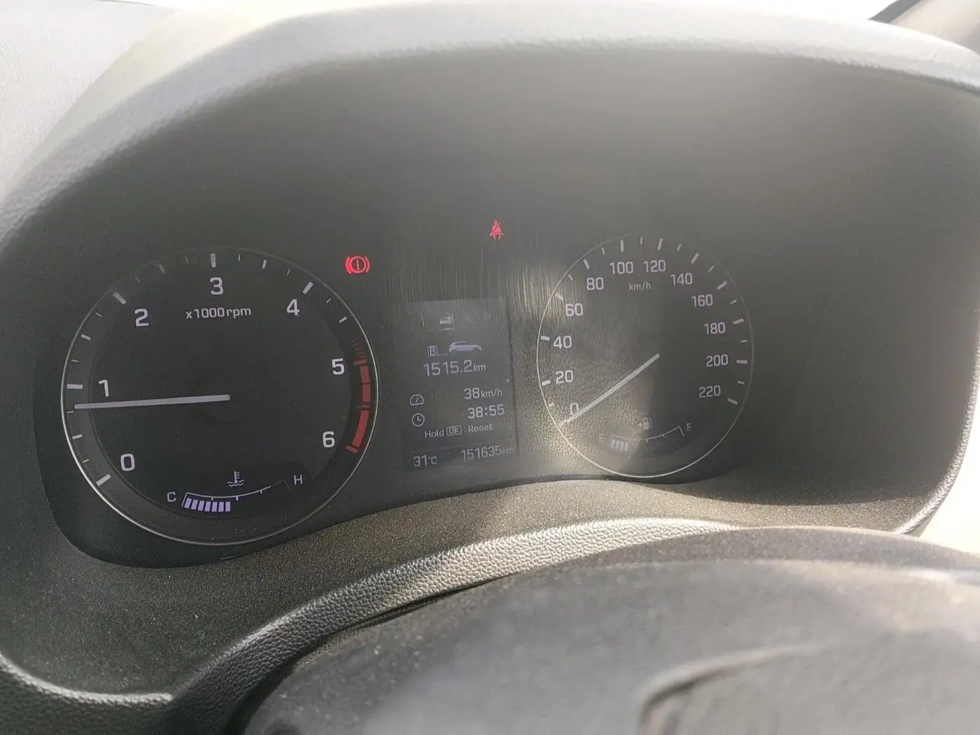 2017 Hyundai Creta SX (O) 1.6 DIESEL, Diesel, Manual, 1,51,635 km, interior