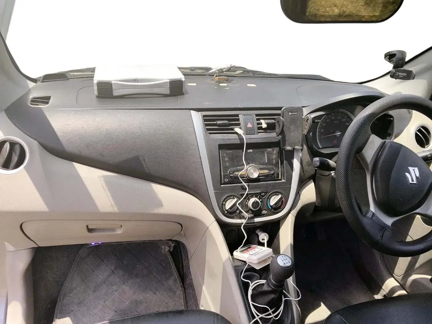 2014 Maruti Celerio VXI CNG, CNG, Manual, 1,67,740 km, interior