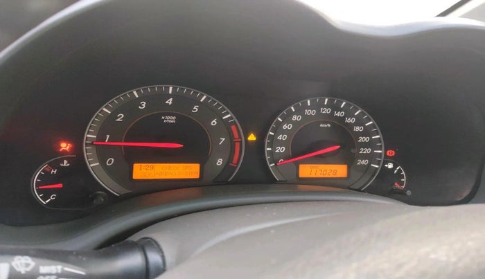 2009 Toyota Corolla Altis G PETROL, Petrol, Manual, 1,17,028 km, interior