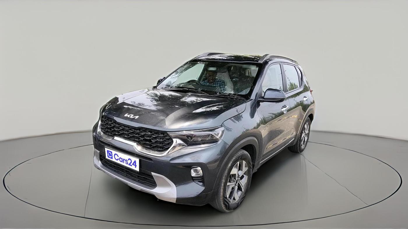 2023 KIA SONET HTX 1.0 IMT, Petrol, Manual, 30,869 km, exterior