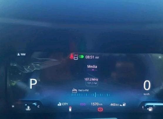 2024 Tata NEXON Fearless Plus Purple DCA Dual Tone 1.2 Petrol, Petrol, Automatic, 1,570 km, interior