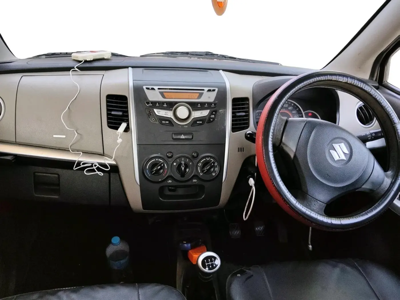 2013 Maruti Wagon R 1.0 VXI, CNG, Manual, 1,92,883 km, interior