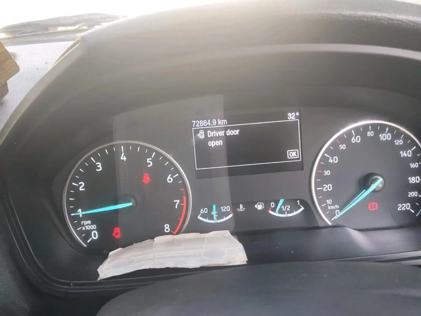 2019 Ford Ecosport TITANIUM + 1.5L PETROL, Petrol, Manual, 72,868 km, interior