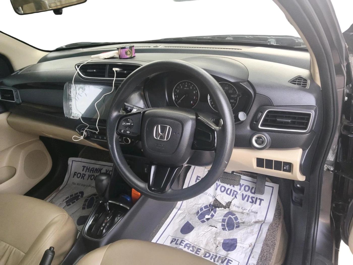 2021 Honda Amaze 1.2L I-VTEC V CVT, Petrol, Automatic, 38,228 km, interior
