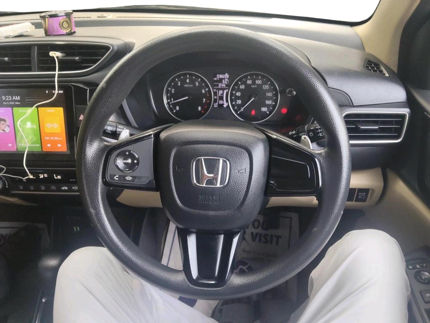 2021 Honda Amaze 1.2L I-VTEC V CVT, Petrol, Automatic, 38,228 km, interior