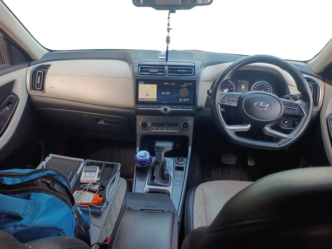 2020 Hyundai Creta SX AT 1.5 DIESEL, Diesel, Automatic, 1,04,208 km, interior