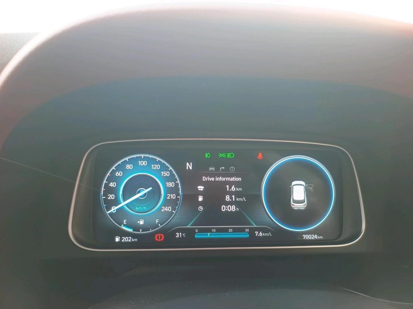 2022 Hyundai ALCAZAR PLATINUM(O) 7STR 1.5 AT, Diesel, Automatic, 70,024 km, interior