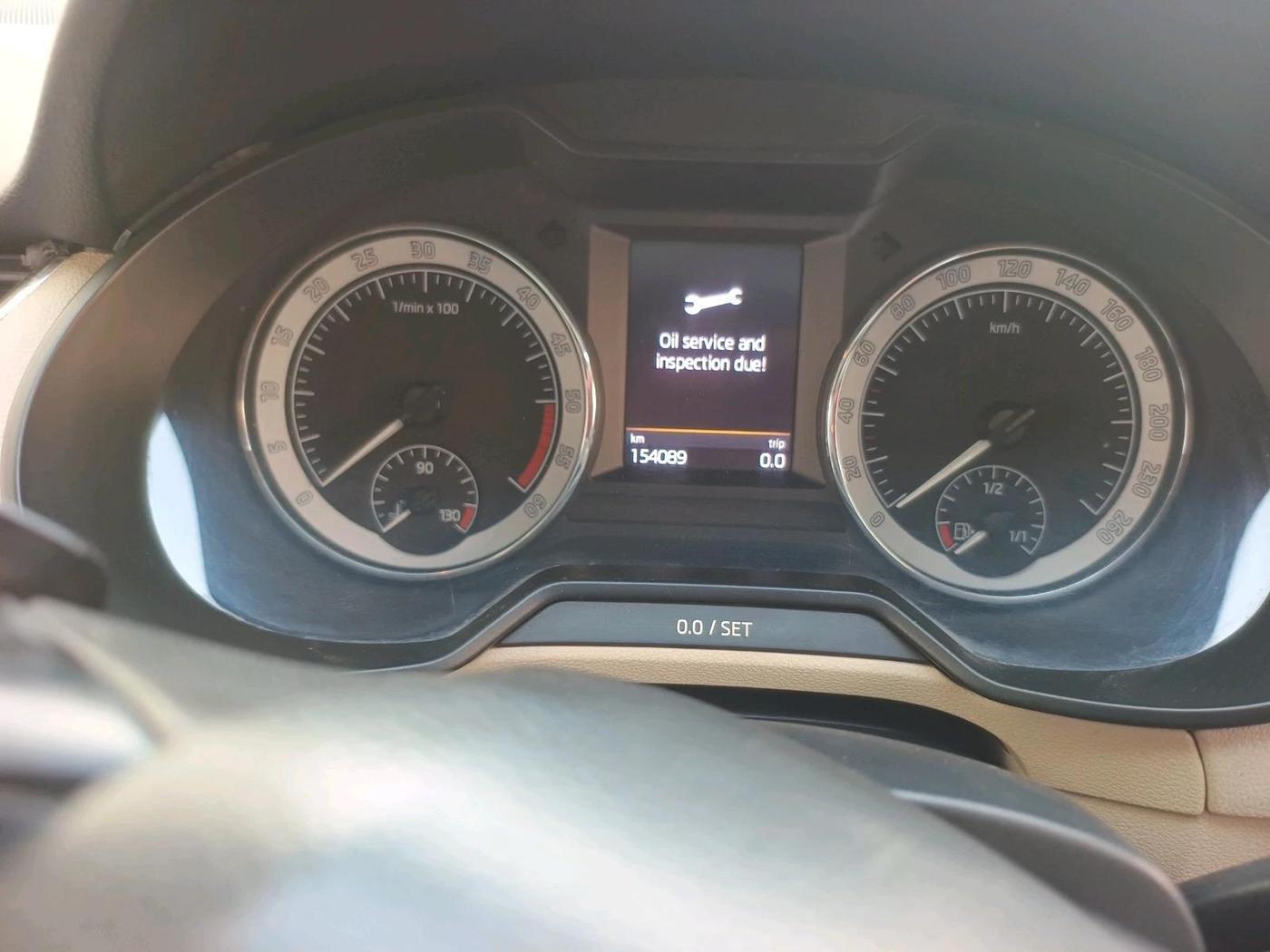 2018 Skoda Octavia 2.0 TDI L&K AT, Diesel, Automatic, 1,54,089 km, interior