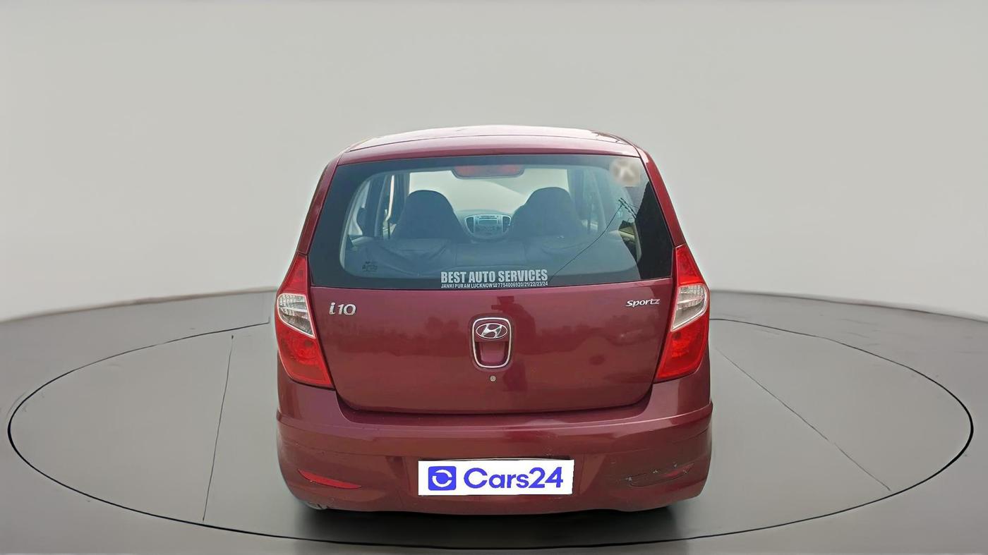 2015 Hyundai i10 SPORTZ 1.1, Petrol, Manual, 87,729 km, exterior