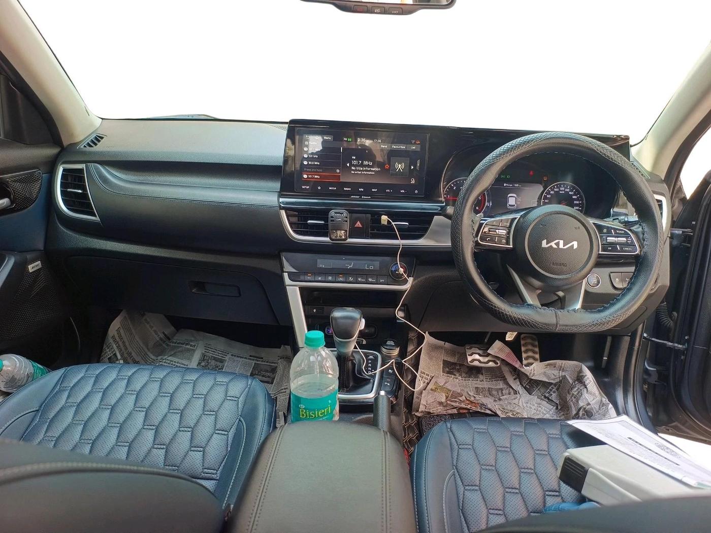 2021 KIA SELTOS X LINE 1.5 DIESEL AT, Diesel, Automatic, 45,087 km, interior