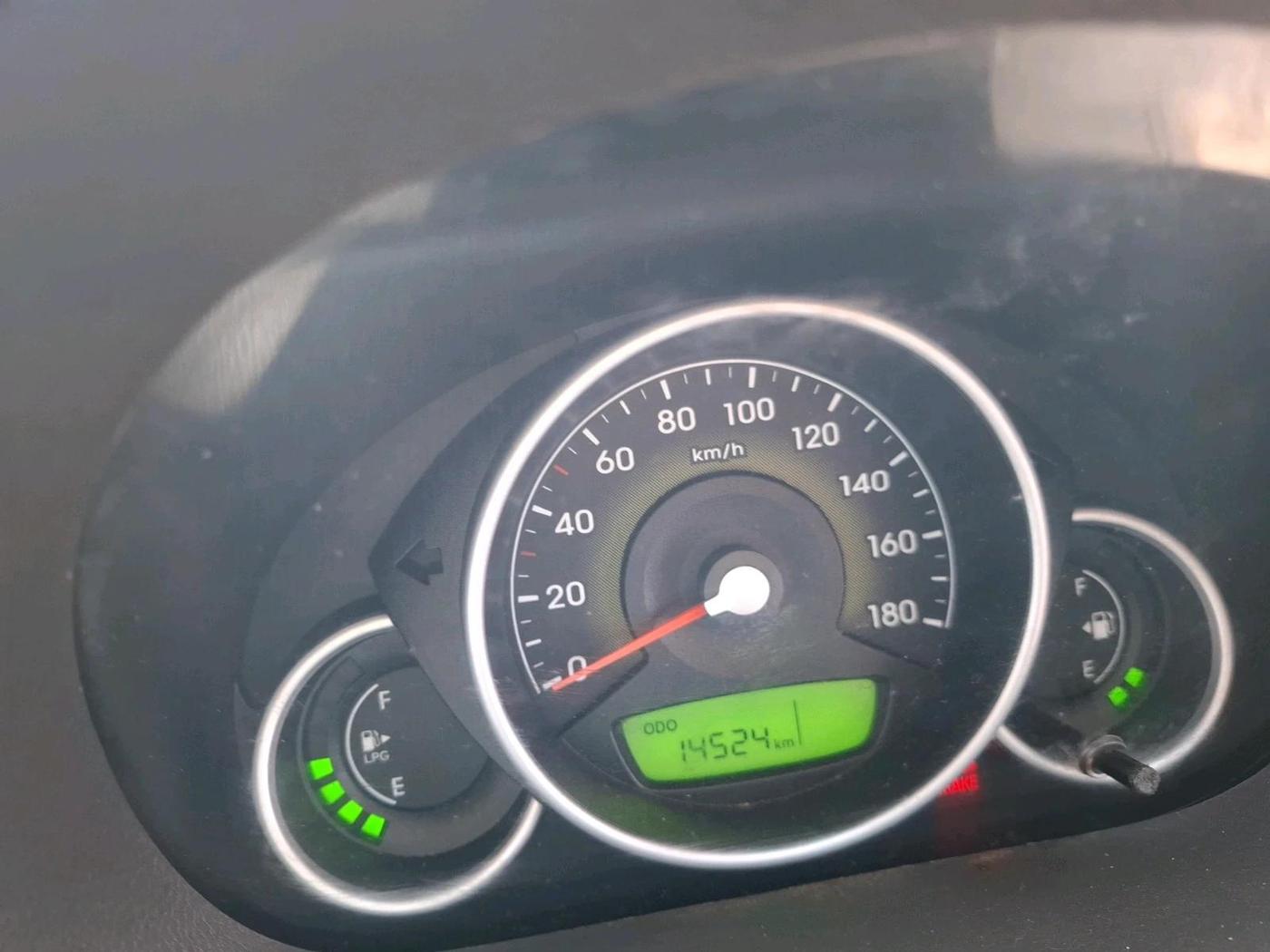 2012 Hyundai Eon ERA + LPG, Petrol, Manual, 14,524 km, interior