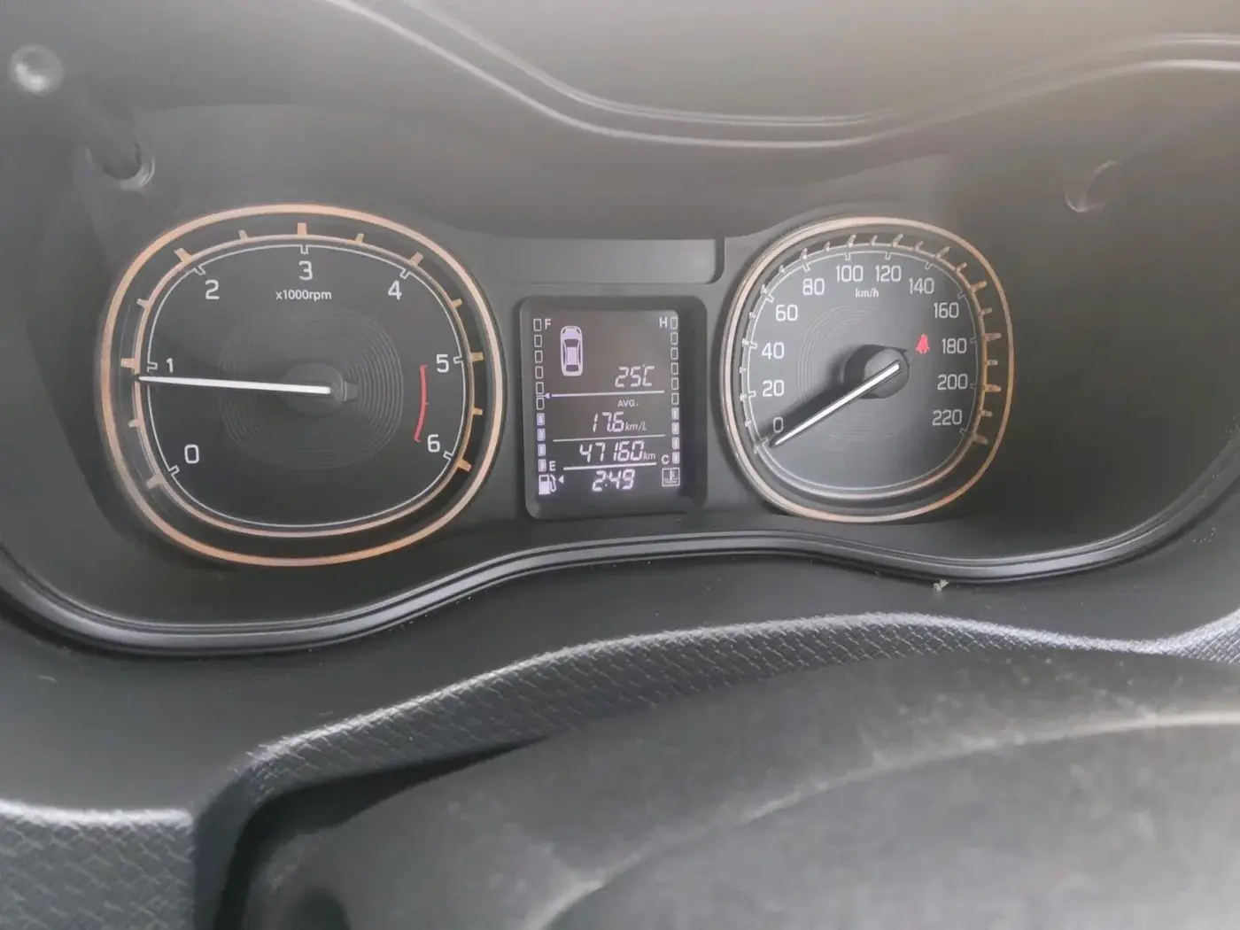 2017 Maruti Vitara Brezza ZDI, Diesel, Manual, 47,160 km, interior