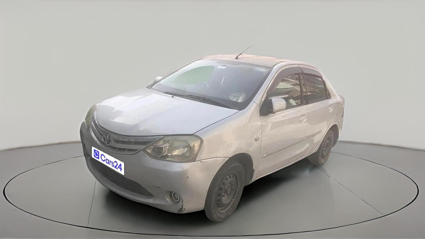 2011 Toyota Etios G, Petrol, Manual, 65,986 km, exterior