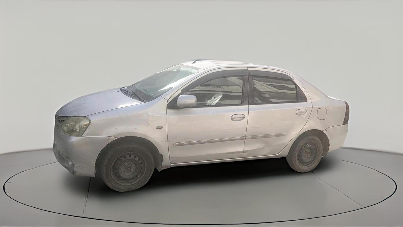 2011 Toyota Etios G, Petrol, Manual, 65,986 km, exterior