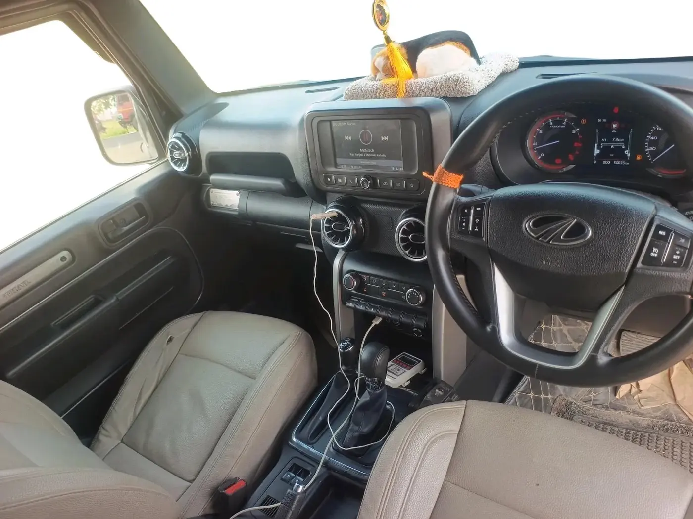 2021 Mahindra Thar LX PETROL HT 4WD AT, Petrol, Automatic, 50,876 km, interior