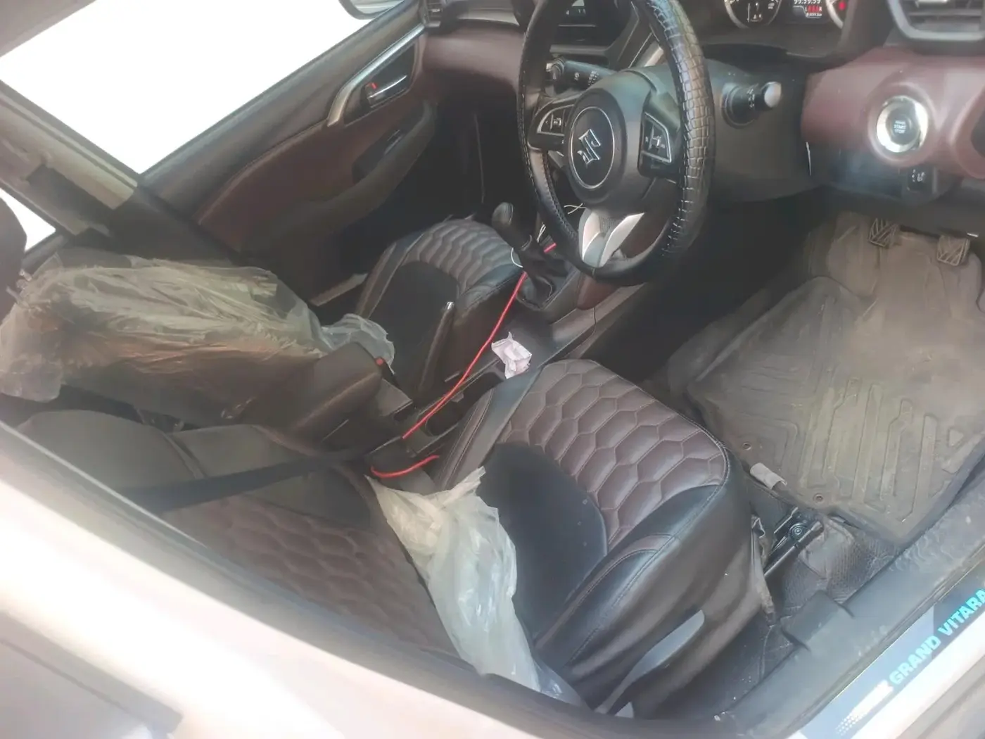 2025 Maruti Grand Vitara DELTA SMART HYBRID, Petrol, Manual, 3,029 km, interior