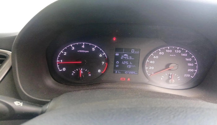 2018 Hyundai Verna 1.4 E PETROL, Petrol, Manual, 1,07,289 km, interior